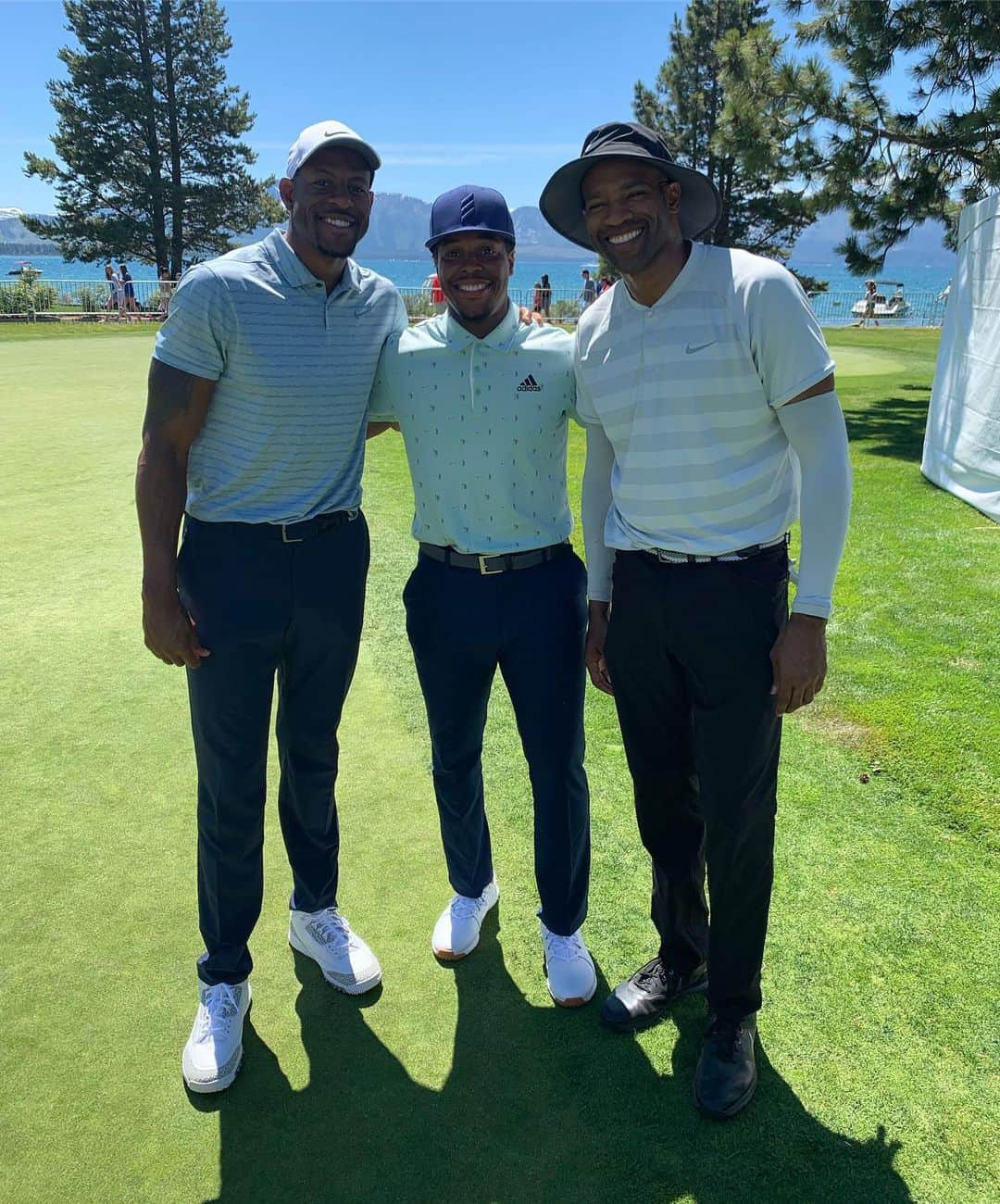 カイル・ロウリーのインスタグラム：「Not the day I wanted but I had fun like crazy!! And these 2 dudes right here are great people... #americancenturychampionship」