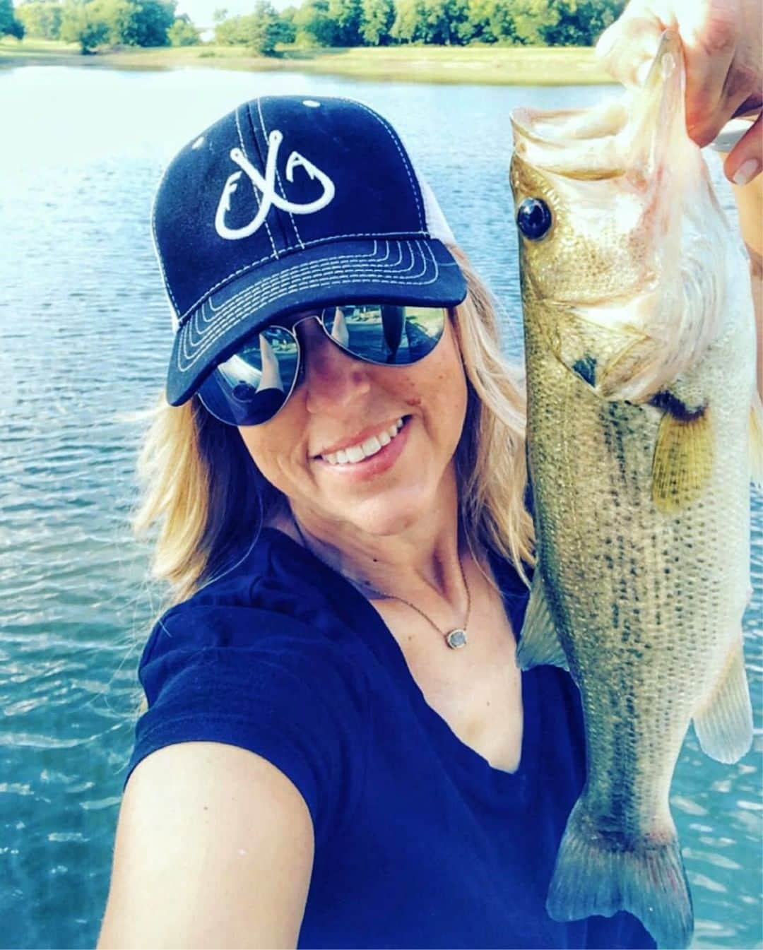 Filthy Anglers™さんのインスタグラム写真 - (Filthy Anglers™Instagram)「Team Filthy member @croozhookz was one of the lucky winners of our recent Filthfest contest and she’s already putting her new hat to work. She landed this bass just yesterday. Hopefully she will continue to slay em next month @wheatonslodge - congrats Michelle you are Certified Filthy www.filthyanglers.com #fishing #catchandrelease #bassfishing #filthyanglers #largemouthbass #getoutside #anglerapproved #outdoors #teamfilthy  #lakelife  #bigfish #girlswhofish #girlsfishtoo #fishinggirls #reelgirlsfish #rippinlips #ladyangler」7月13日 8時01分 - filthyanglers