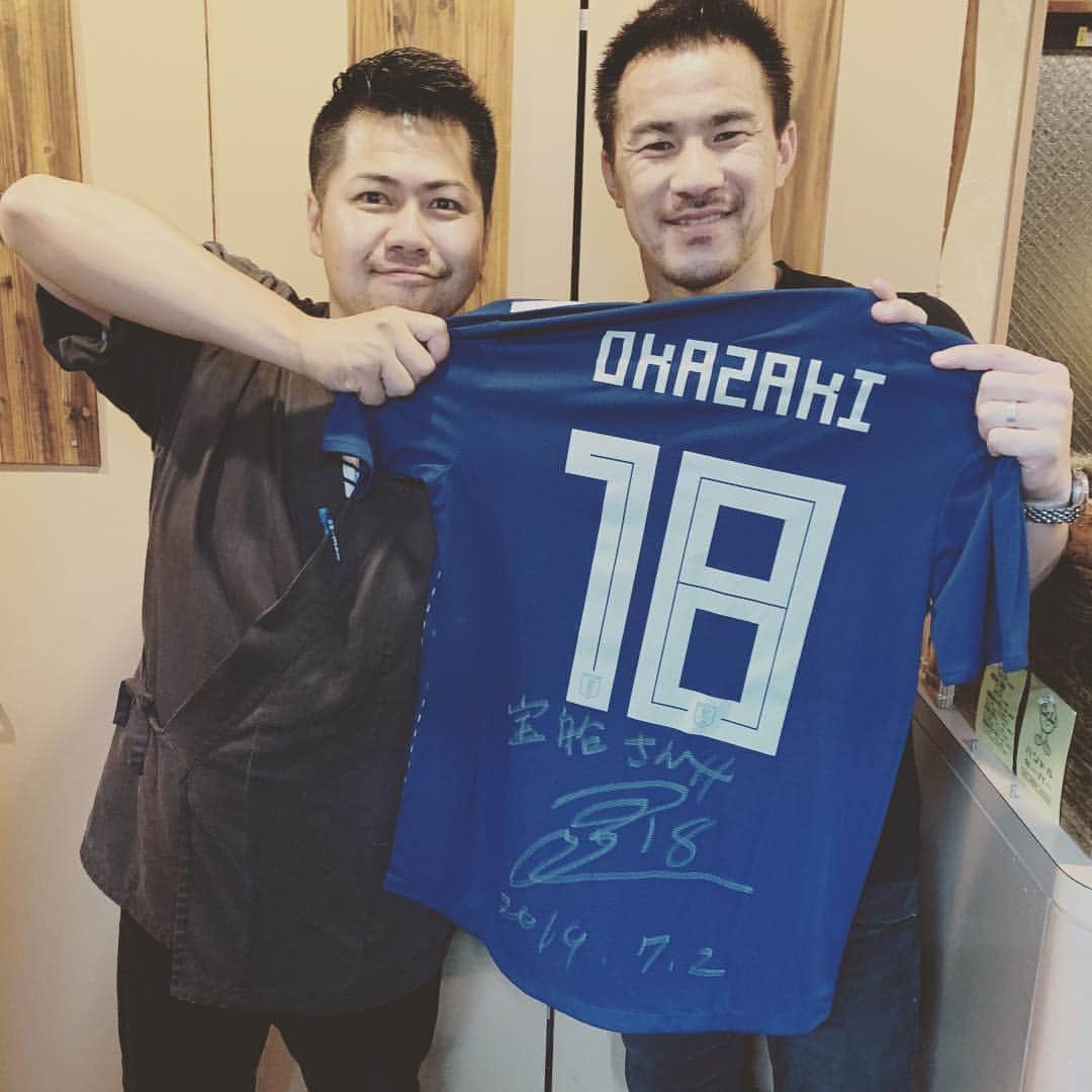 岡崎慎司のグルメインスタ