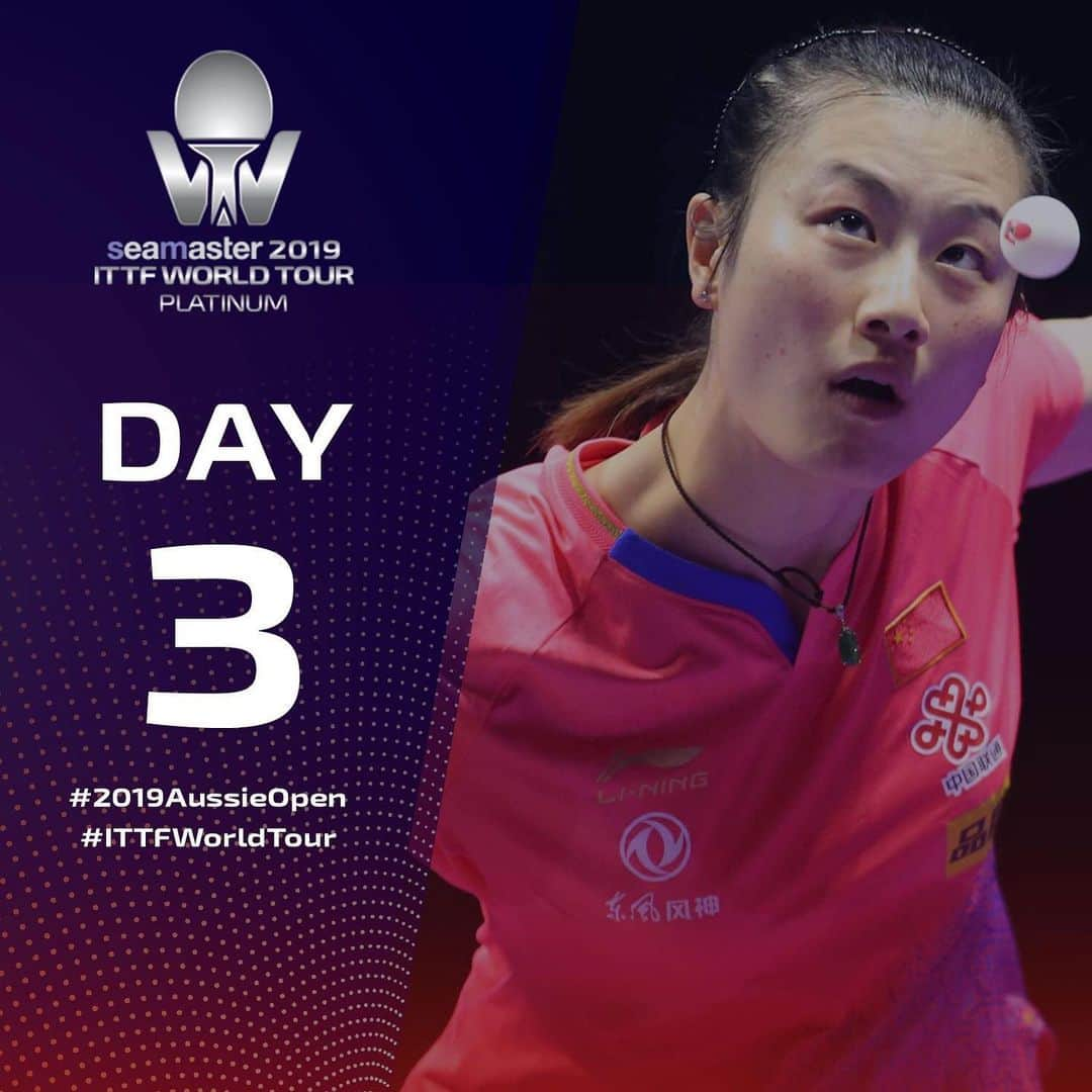 ITTF Worldさんのインスタグラム写真 - (ITTF WorldInstagram)「Bring 🔛 Day 3️⃣ Down Under! 🇦🇺 We start with the women's singles semi-finals! 📺 Tune in NOW to tv.ITTF.com 🏓 #ITTFWorldTour #2019AussieOpen」7月13日 9時11分 - wtt