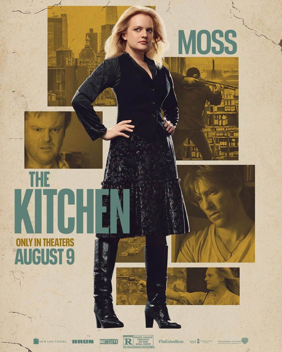 エリザベス・モスさんのインスタグラム写真 - (エリザベス・モスInstagram)「Our streets. Our rules. On August 9, we’re taking over Hell’s Kitchen. #thekitchenmovie」7月13日 9時32分 - elisabethmossofficial