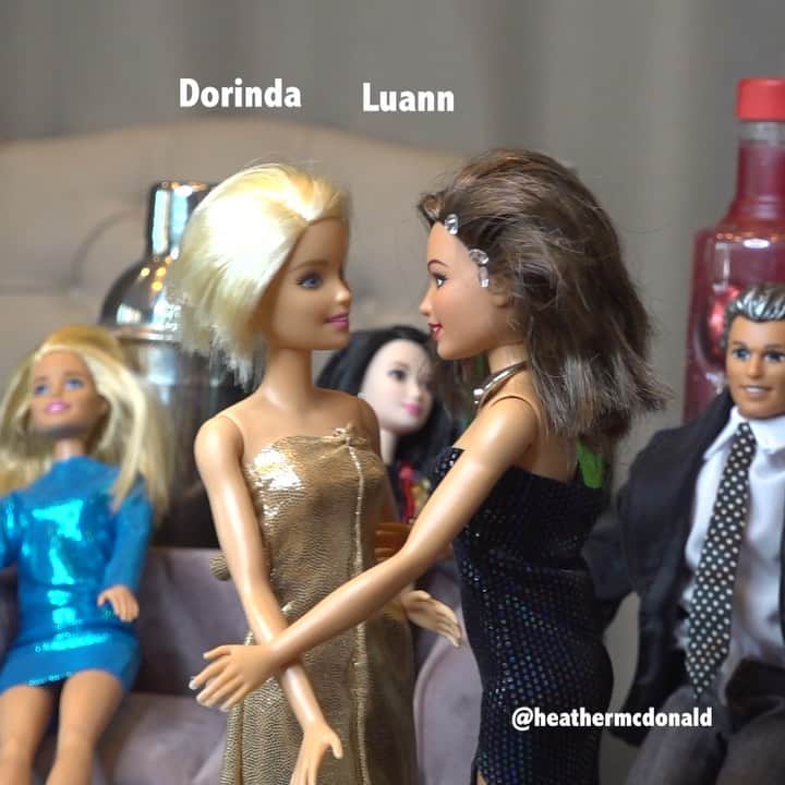 ヘザー・マクドナルドのインスタグラム：「As promised, here’s the #BarbieRecap of Real Housewives of New York Reunion Part 1. You better let the world know about me, the #JuicyScoop podcast and this Instagram account or I’m quitting. I’m exhausted.」