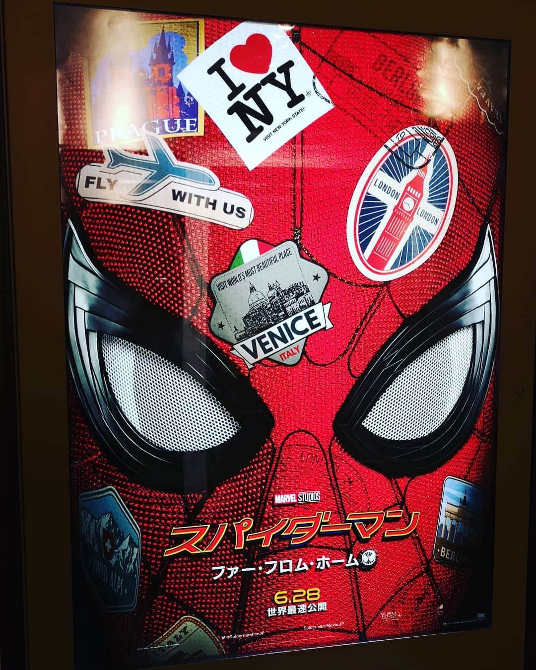 なだぎ武さんのインスタグラム写真 - (なだぎ武Instagram)「おかわりしてきた😄 何回観てもわくわくする  #スパイダーマンファーフロムホーム」7月13日 11時00分 - nadagigigi