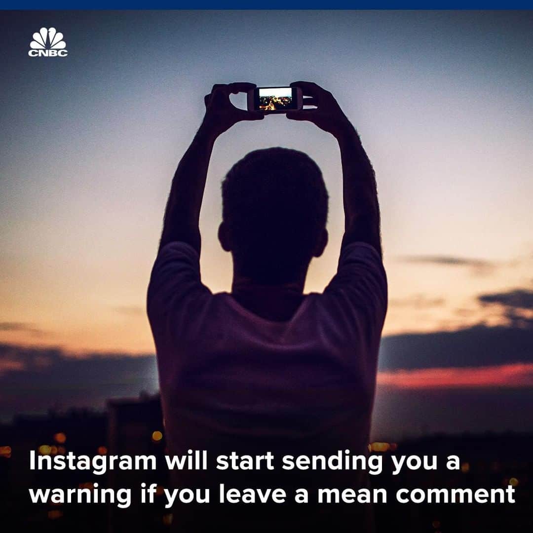 CNBCさんのインスタグラム写真 - (CNBCInstagram)「Instagram just announced the launch of a new A.I. feature that will notify users when a comment they write could be considered offensive before they post it. ⁠ ⁠ Instagram said it will also soon begin testing a new feature called Restrict that will allow users to hide comments from specific users without notifying those users that they've been muted.⁠ ⁠ Adam Mosseri, the head of Instagram, said the company is willing to make decisions that keep its users safe from online bullying, even if it leads to decreased usage.⁠ ⁠ Learn more at the link in bio.⁠ ⁠」7月13日 11時05分 - cnbc