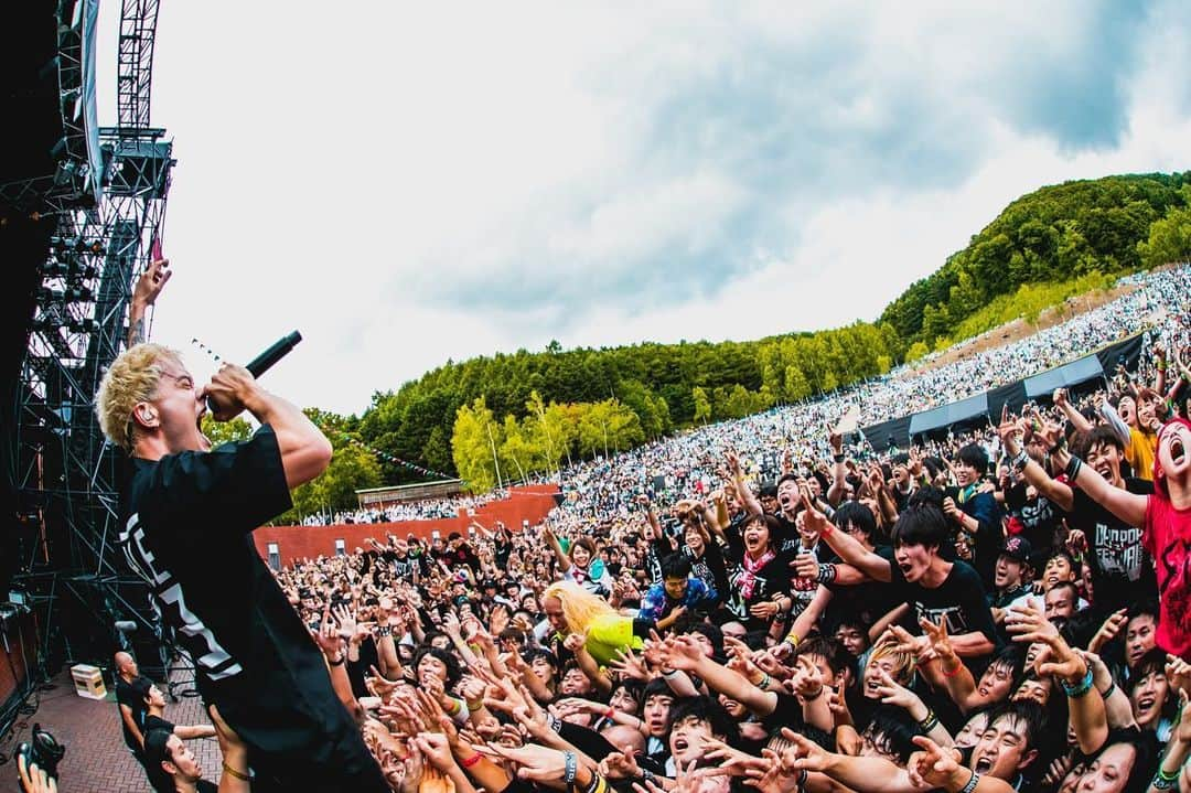 Masato さんのインスタグラム写真 - (Masato Instagram)「TRIPLE AXE TAKEOVER’19 #JOINALIVE #TAT2019 #SiM #coldrain #HEYSMITH Photos by @yamada_mphoto」7月13日 21時44分 - masato_coldrain