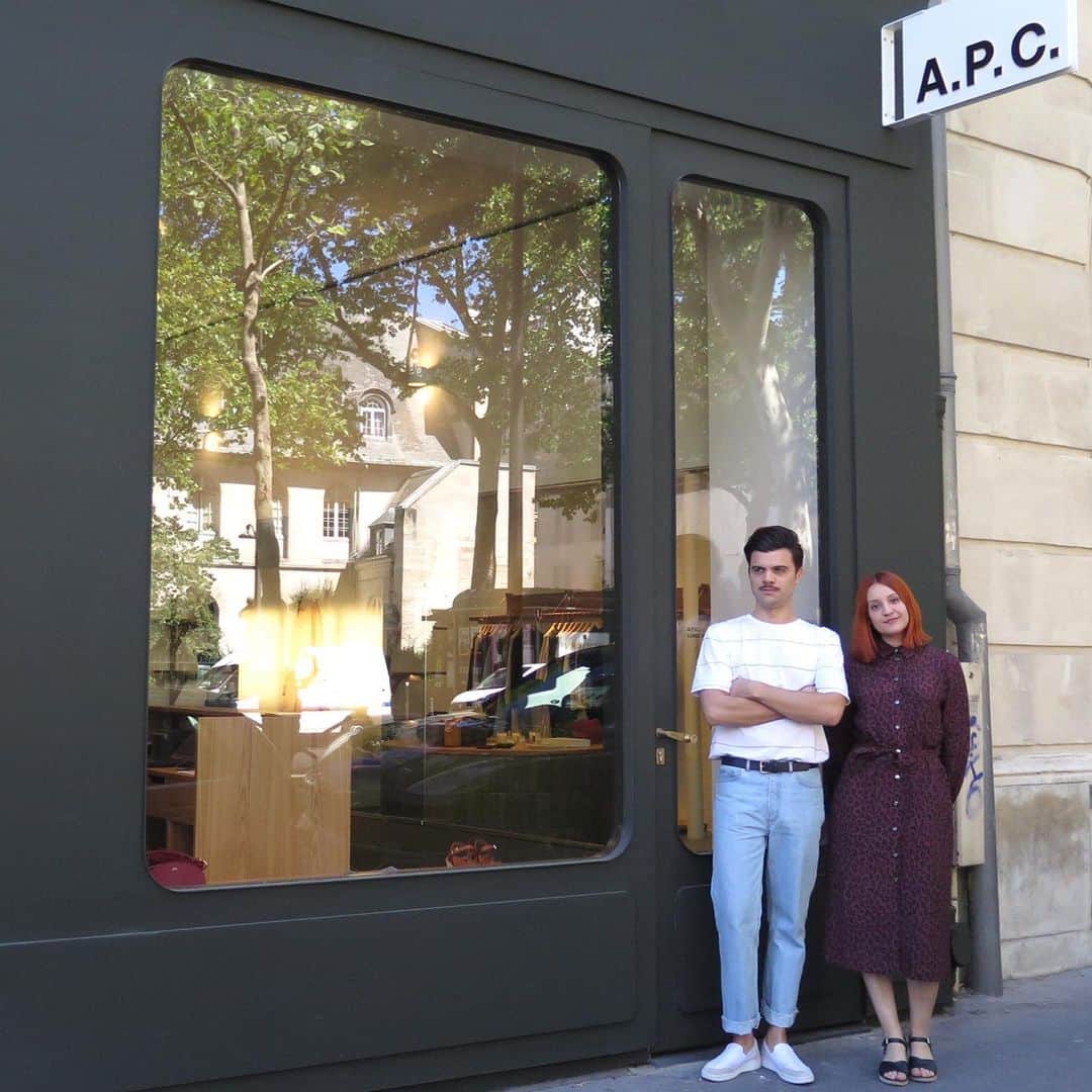 アーペーセーさんのインスタグラム写真 - (アーペーセーInstagram)「A new #APC store just opened its doors at 171 boulevard Saint Germain in #Paris. This store carries the women’s line. Designed by @laurentderooarchitecte」7月13日 22時18分 - apc_paris