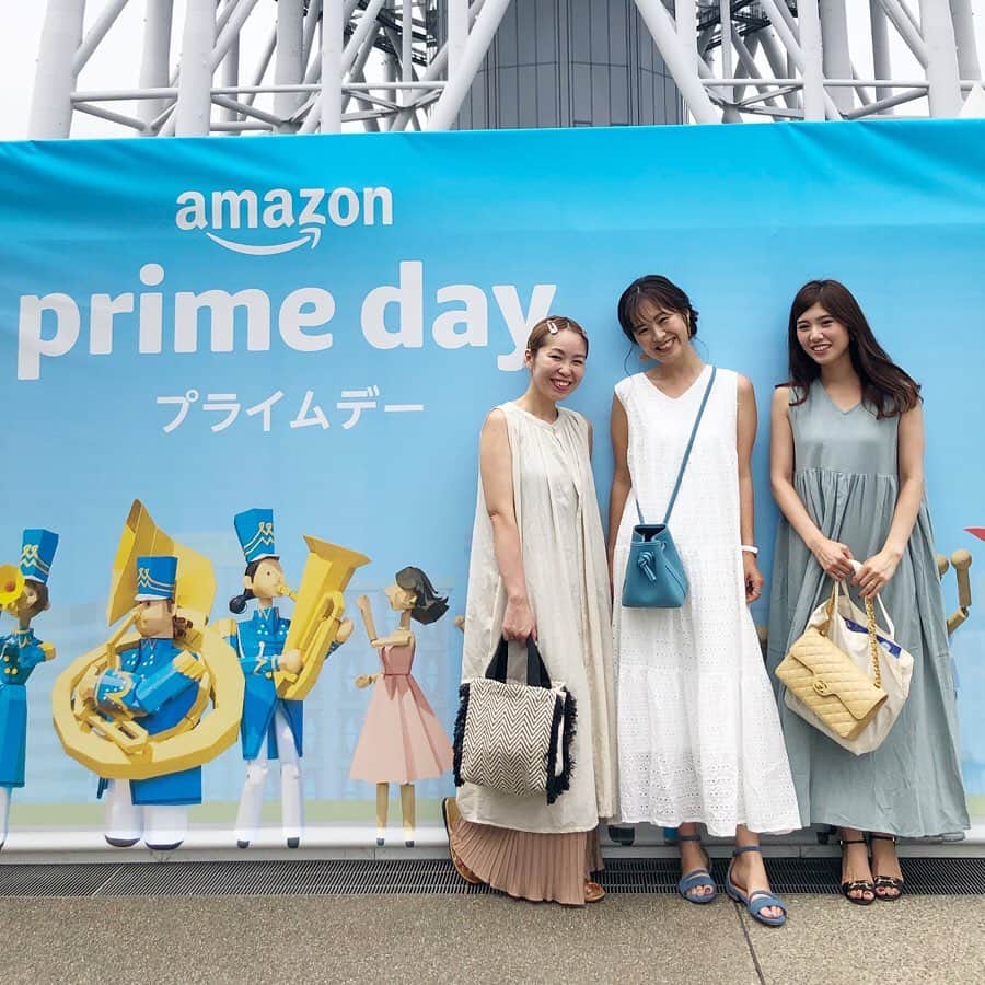 manamisotayutaさんのインスタグラム写真 - (manamisotayutaInstagram)「東京スカイツリータウンで今日から3日間開催✨ （大阪、新潟の3都市同時開催） 〻Amazonプライム〻 のイベントに行ってきたよー💙  Amazonは年に一度のAmazonプライム会員のためのビッグセール‼︎ プライム会員大感謝祭「プライムデー」✨ 7/15 0時から7/16 23時59分まで開催✨  今年は過去最長の48時間✨ プライムデー期間中にAmazonでしか買えない限定販売商品があったり💗 先行販売商品もあるよ‼︎ プライムデー記念発売商品数は過去最多✨✨ ・ 我が家ももちろんAmazonプライム会員❤️ かなりオトクな会員サービス‼︎ 年間4900円もしくは月間500円で便利な配送特典、お買い物サービス、ビデオや音楽たくさんの特典が使い放題✨  うちの子達はアニメや映画たくさん見てるよ✨  シリーズものの昔のアニメは何百話もあるから、借りてくるのは大変🤣 Amazonプライムなら一気見も簡単で便利♪  翌日配送サービスもあるから、日用品のお買い物もほんと便利❤️ ・ ・ 今日行ったイベントではそんなAmazonプライム会員のサービスや特典が体験できちゃうよ✨  子どもたちはゲームとかできてとっても楽しかったみたい❤︎ アイスなどももらえたり😁 familyで楽しめるイベントだよ❤️ スカイツリー観光もできるし✨🗼 3連休のお出かけにぜひ❤︎ プライムデー何買おうかな😁w ＊ ＊ ＊ #プライムデー #アマゾン #セール #Primeday #PR#Amazonプライム#イベント#体験イベント#3連休#お出かけ#family#家族#家族でお出かけ #休日#ママコーデ #ママファッション#親子#親子コーデ」7月13日 13時37分 - manamisotayuta