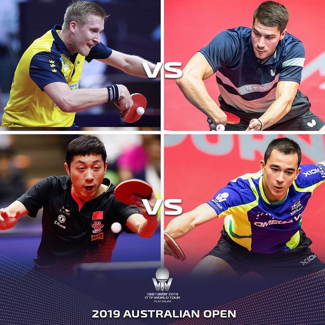 ITTF Worldさんのインスタグラム写真 - (ITTF WorldInstagram)「✌️ TASTY quarter-finals coming right up! 👌 Who are you cheering for❓ Reply with flag emojis: 🇸🇪 🇩🇪 🇨🇳 🇧🇷 . #ITTFWorldTour 🇦🇺 #2019AussieOpen」7月13日 16時00分 - wtt