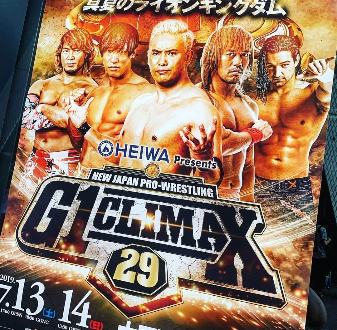 新日本プロレスさんのインスタグラム写真 - (新日本プロレスInstagram)「Today!! #G129 Day02!!🦁🏆🔥 #新日本プロレス #G1CLIMAX29 #プロレス #大田区総合体育館 #njpw #njpwworld」7月13日 16時19分 - njpw1972