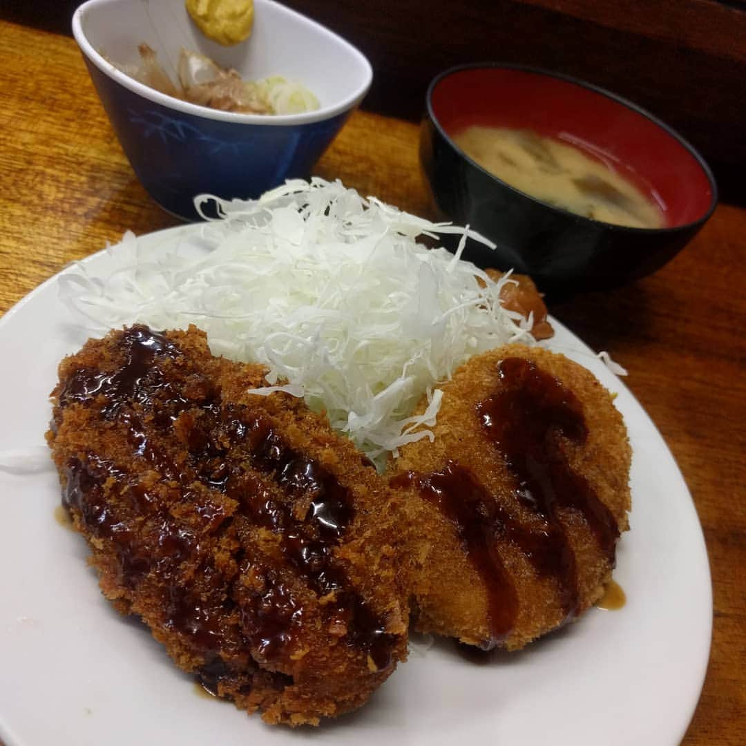 越中睦士さんのインスタグラム写真 - (越中睦士Instagram)「行っちゃうよねぇ〜  安定のA定食」7月13日 16時24分 - makotokoshinaka