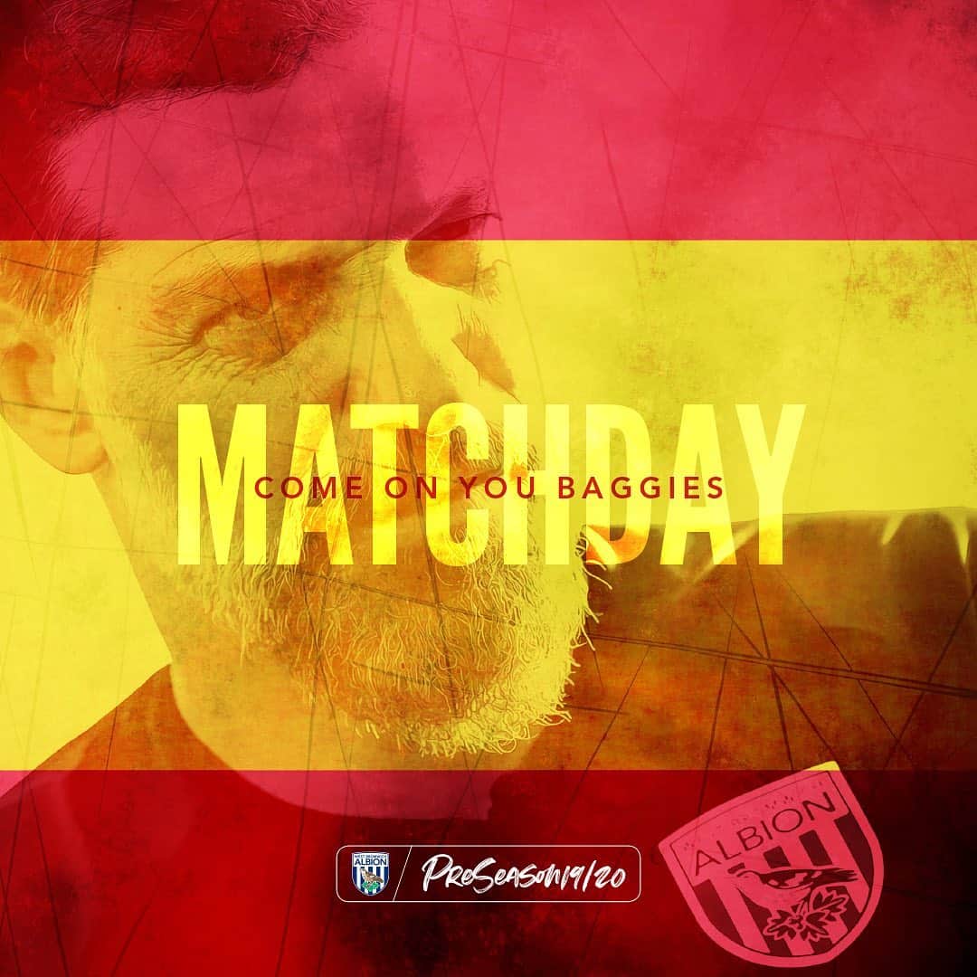 ウェスト・ブロムウィッチ・アルビオンFCさんのインスタグラム写真 - (ウェスト・ブロムウィッチ・アルビオンFCInstagram)「It’s matchday! 🙌🏼🇪🇸 . #Villarreal #Spain #PreSeason #WBA」7月13日 16時35分 - wba
