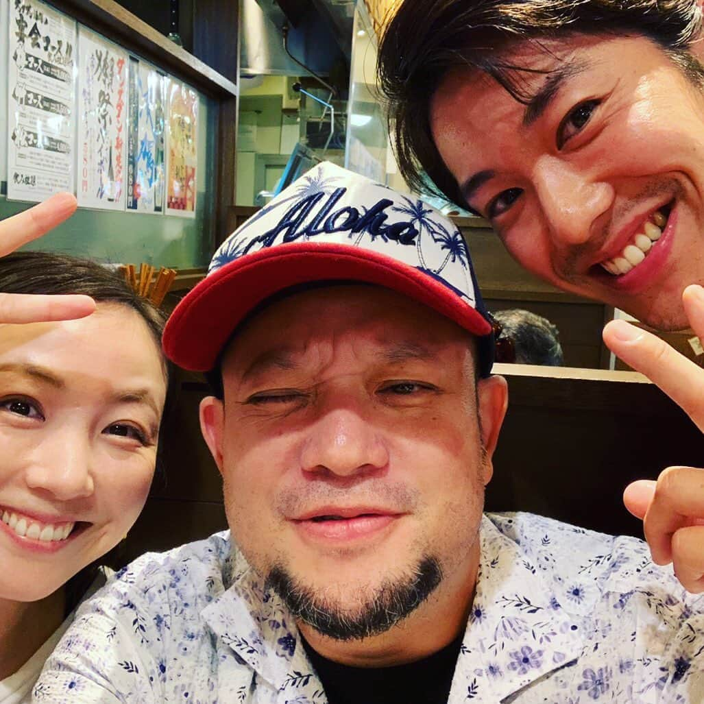 ちすんさんのインスタグラム写真 - (ちすんInstagram)「昨日は木下半太さんのワークショップに参加したー！！ 半太さんはパッチギ！からのご縁。 岩田玲君とは2年ほど前、和田アキ子さん夫婦を一緒に演じさせてもらって以来の再会^ - ^  #木下半太 #ワークショップ #鈴木ごっこ #パッチギ #ご縁 #岩田玲 #2年前 #和田アキ子 #夫婦役 #再会 #楽しかった」7月13日 16時55分 - chisun11