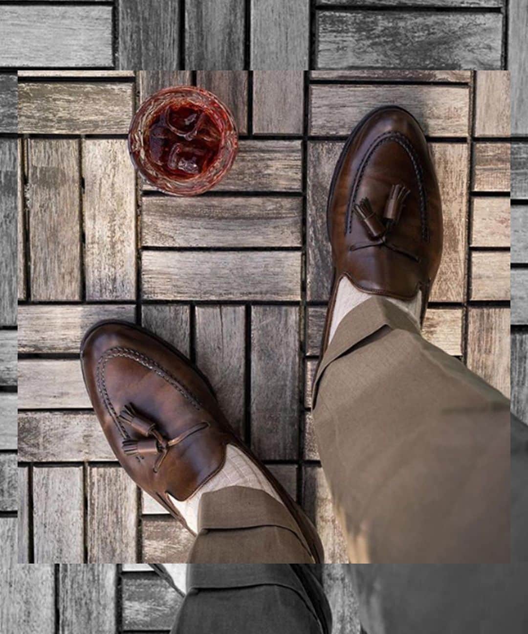 のインスタグラム：「Cavendish in Dark Brown Burnished Calf – photo credit @datinventory #crockettandjones #madetobeworn #customerimages」