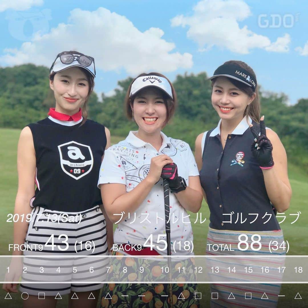 西野沙瑛さんのインスタグラム写真 - (西野沙瑛Instagram)「- - 1ヶ月ぶりのブリストルヒル⛳️ 前回は叩いたけど今日は同伴者がレベルが高かった お陰もあり、久しぶりの80台！😌 ベスト87だから惜しかったなぁ💦 でもここ半年くらい不調だったから嬉しい✨ ブリストルヒルは難しいけど ランチ美味しいからやっぱり好きだな💓 - #ゴルフ女子 #ゴルフ男子 #ゴルフコーデ #スポーツ女子  #ゴルフウェア #スポーツ #golf #골프 #골프스타그램 #골프장 #라운드 #골프스윙 #골프사랑 #골프레슨 #아이언샷 #스크린골프 #드라이버샷 #골스타그램 #トレーニング #トレーニング女子 #筋トレ #筋トレ女子 #golfstagram #golfswing #ブリストルヒルゴルフクラブ #東急レディスゴルフ2019」7月13日 18時37分 - sae_golf