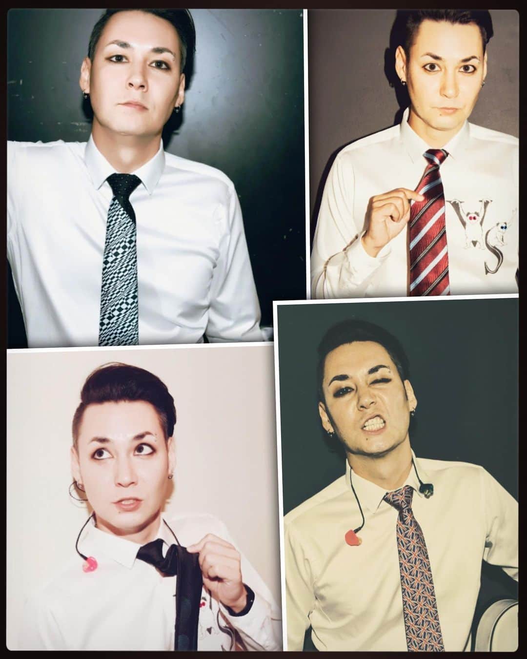 ケン・ロイドのインスタグラム：「Wearing gifts from fans around my neck on the OBLIVION DUST “Us Vs Them” Tour - part2  Thank you Kashiwa, Osaka, Hamamatsu, Okayama.」