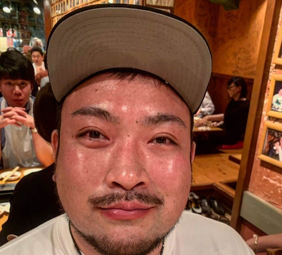 山崎秀晃さんのインスタグラム写真 - (山崎秀晃Instagram)「肉番長と癖強オーナー🤣🤣 @niku_bancho #29サロン #肉番長 #名門 #安定の太郎さん #マングローブ」7月13日 20時50分 - hideaki1987