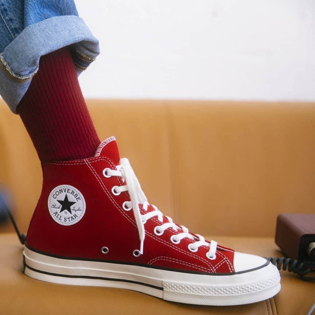 converseさんのインスタグラム写真 - (converseInstagram)「Update your rotation. The iconic #Chuck70, now in classic red.」7月13日 20時57分 - converse