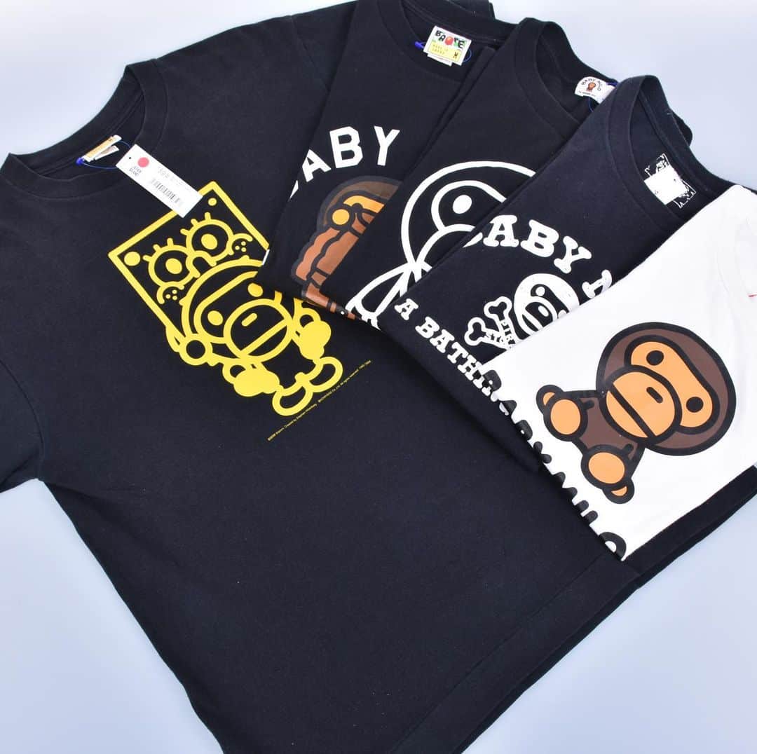 のインスタグラム：「Buyer’s Special Choice Vol.1  BABY MILO Tee’s $39-$79  Vintage collection handpicked in  Japan is heading to Melrose Ave! Vintage Pop-up at Melrose location 7/1 -7/31 ✖️✖️✖️✖️✖️✖️✖️✖️✖️✖️✖️✖️✖️✖️✖️✖️✖️ #2ndstreet #2ndstreetusa #2ndstreetvintage #vintage #abathingape #ape #bape #undercover #numbernine #bountyhunter #kaws #90s #00s #sportfashion #vintagenike #nike #vintagetee #セカンドストリート #secondhand #buyandsell #japanesestyle #fashion #popup  #spring #deals #buyerschoices」