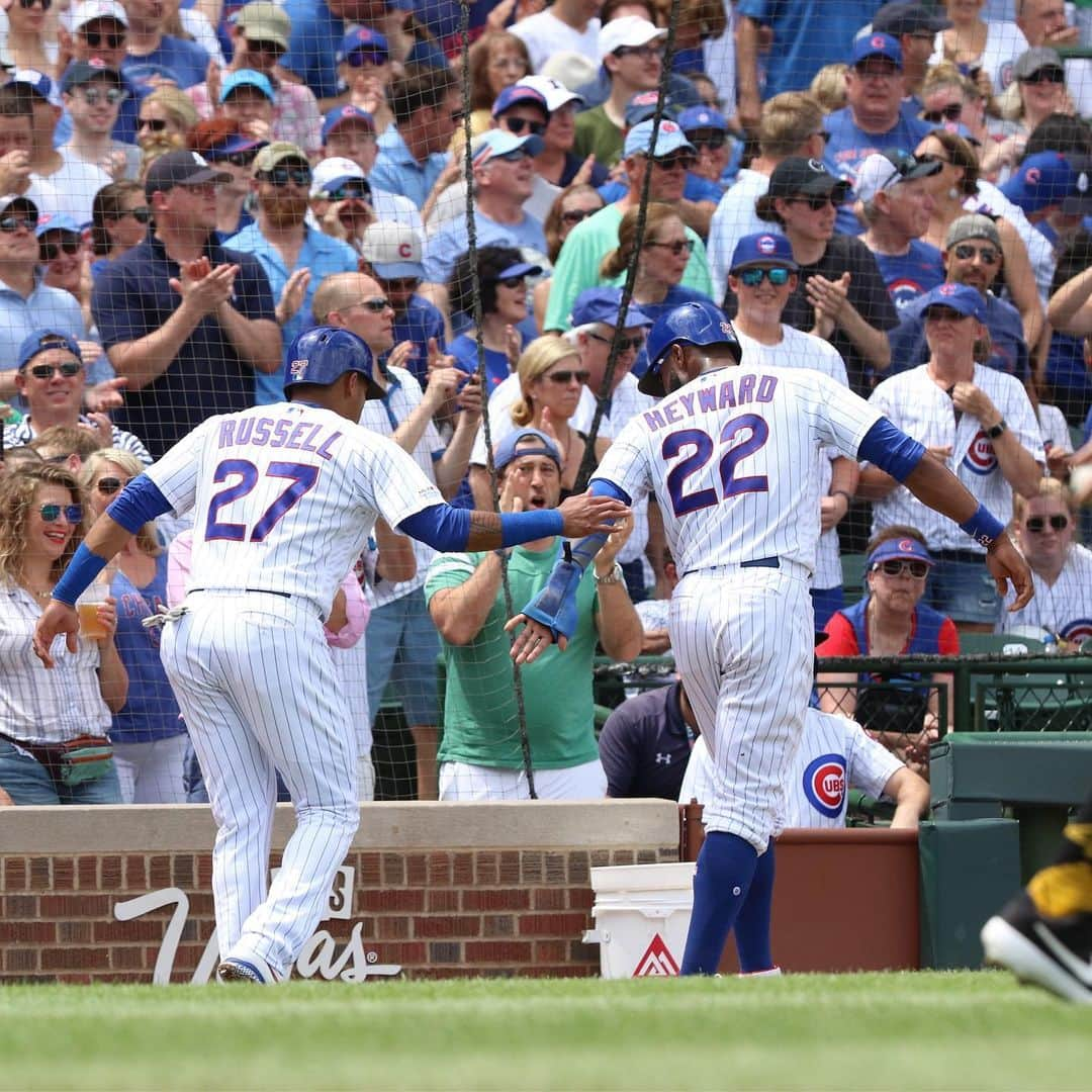 シカゴ・カブスさんのインスタグラム写真 - (シカゴ・カブスInstagram)「#Cubs win! #EverybodyIn」7月14日 6時44分 - cubs