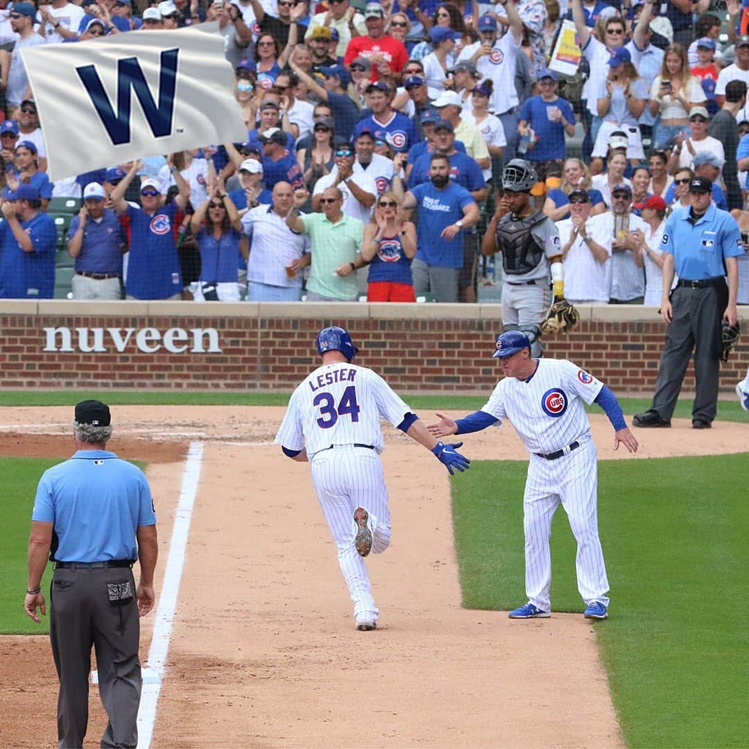 シカゴ・カブスさんのインスタグラム写真 - (シカゴ・カブスInstagram)「#Cubs win! #EverybodyIn」7月14日 6時44分 - cubs