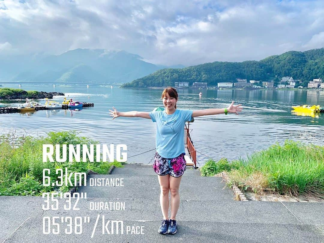 中橋舞さんのインスタグラム写真 - (中橋舞Instagram)「昨日の河口湖run! #まいrun お仕事の前日に早めにやってきて、ラン🏃‍♀️ . . お天気もよくって最高でした❤️ 今年は #富士山マラソン にでるから アップダウンも練習せねば！ . . #run #running #puma #ignitetokyo  #河口湖 #ランニング #走るひと #出張ラン #旅ラン #タビジョラン」7月13日 23時11分 - mai_nakahashi