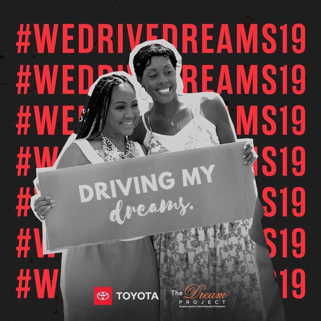 エリカ・キャンベルさんのインスタグラム写真 - (エリカ・キャンベルInstagram)「Hey y’all! I’m back today so come take a picture with me, share your dreams and/or join me in a #Toyota vehicle for #carpoolkaraoke! And yes, I have some surprises up my sleeve including $5,000 grant giveaway from @toyotausa and @dreamprojectusa ! Meet me at #WomanEvolve19! ❤️❤️🎉🎉 #Repost @womanevolve ・・・ Chiiiillleeee….Head out to the parking lot by the food trucks NOW to meet Grammy-award winning singer, radio host, TV personality and all-around #girlboss @ImEricaCampbell at the DRIVING DREAMS EXPERIENCE, brought to you by @ToyotaUSA and @DreamProjectUSA! She just might have some surprises up her sleeve! . . . #LetsGoPlaces #ToyotaDrivesDreams #WomanEvolve19 #WEDriveDreams19 #WomanEvolve #TotalVictory #ForTheWin #RefuseToLose #SarahJakesRoberts #EricaCampbell #Faith #Fun #Fashion  @sarahjakesroberts @toureroberts」7月13日 23時27分 - imericacampbell