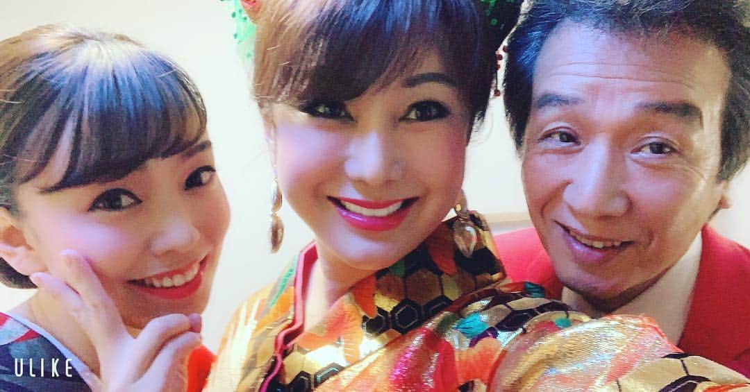 杜このみのインスタグラム：「前川清さん、はるな愛さん♡  名古屋 御園座さんにて 20日まで公演中です☆ 毎日が楽しくてあっという間…。 残りの公演を大切に過ごしたいです✨」