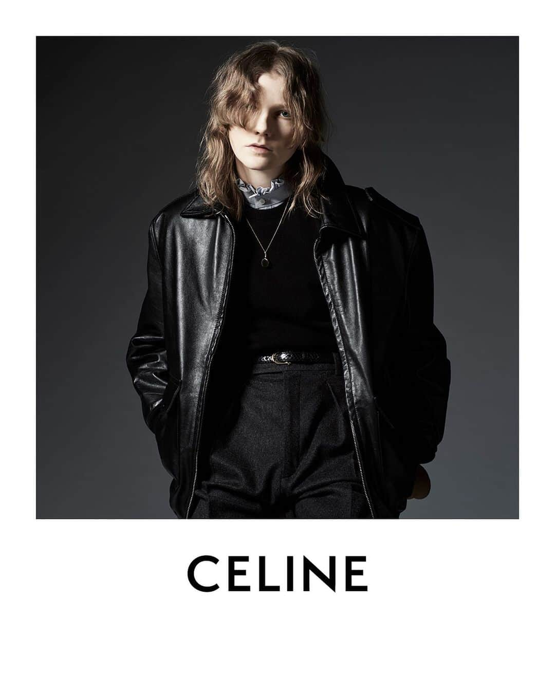 Celineさんのインスタグラム写真 - (CelineInstagram)「CELINE WINTER 19 PART 1 MARLAND PHOTOGRAPHED IN PARIS IN JANUARY 2019 ⠀⠀⠀⠀⠀⠀⠀ AVAILABLE NOW IN STORE AND CELINE.COM ⠀⠀⠀⠀⠀⠀ #CELINEBYHEDISLIMANE」7月14日 0時38分 - celine