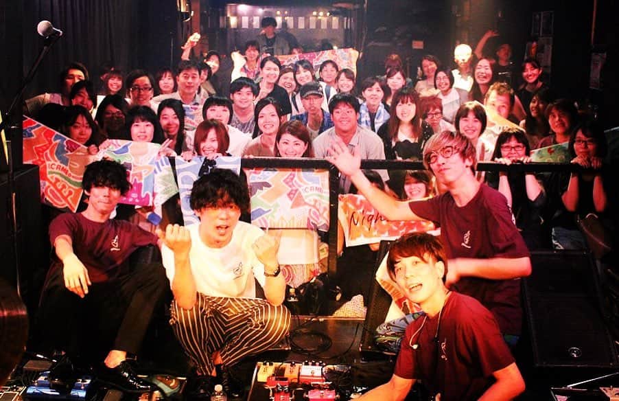 藤田朋生さんのインスタグラム写真 - (藤田朋生Instagram)「名古屋初ワンマン。 今夜も最高としか言いようがなく、とにかく名古屋の皆のことがもっともっと好きになりました。 遠くから来てくれてた人もありがとね。楽しい音楽を一緒に奏でたね。  #goodwarp #残すは東京ワンマン」7月14日 0時54分 - fujitatomoo