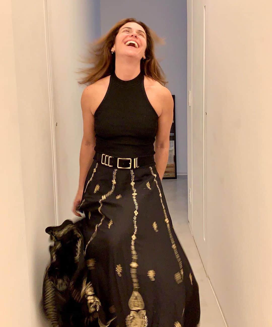 Giovanna Antonelliのインスタグラム：「Sabado!!!!!!!!! 🖤」