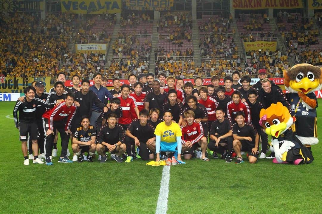 ベガルタ仙台のグルメインスタ