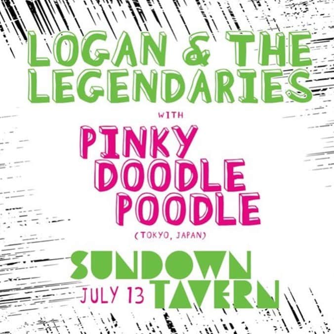 のインスタグラム：「Tonight, SATURDAY night, we have a gig in Ruston, LA @ Sundown Tavern !!! FREE SHOW!! Yea!! Come and join us!! . Upcoming PDP gigs :  SAT 7/13 Ruston, LA @ Sundown Tavern  FRI 7/19 Athens, GA @ Little Kings “Slop Fest” SAT 7/20 Columbia, SC @ Art Bar MON 7/22 Atlanta, GA @529 . . . #pinkydoodlepoodle  #pdp  #ustour2019  #highenergyrocknroll  #livemusic #rockmusic #rock #rockband  #japanese  #ustour #livetour  #tourlife #musicianlife #musician #gibsonguitars #gibsonbass #gibson #eb3 #lespaul #marshallamps #vintage #femalebassist #femalevocalist」