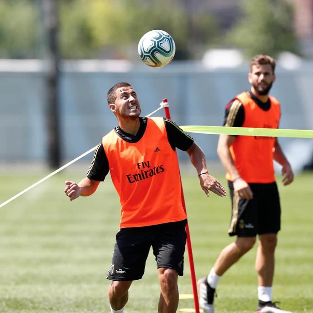 エデン・アザールさんのインスタグラム写真 - (エデン・アザールInstagram)「😓💪🏼 #HalaMadrid」7月14日 2時16分 - hazardeden_10