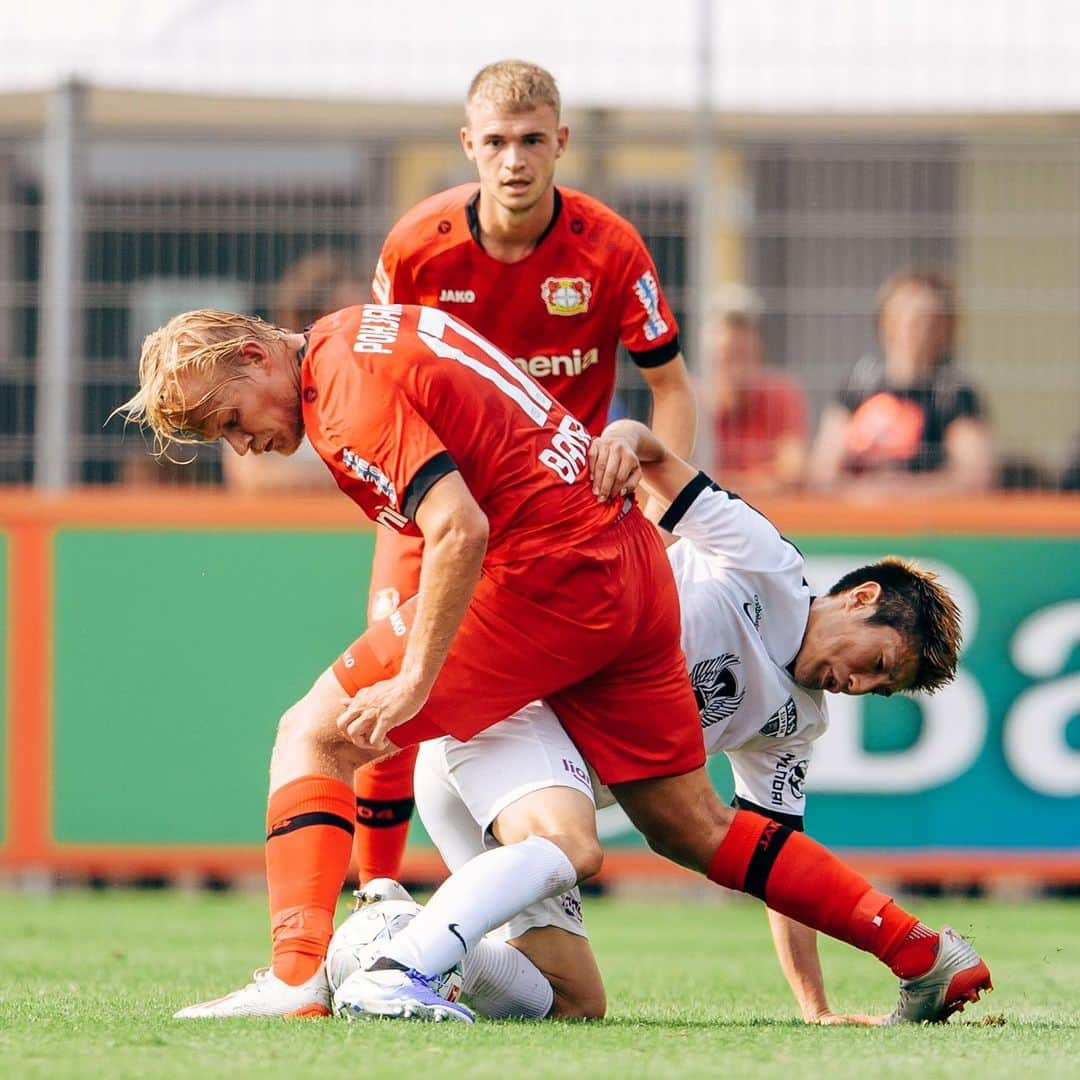 バイエル・レバークーゼンさんのインスタグラム写真 - (バイエル・レバークーゼンInstagram)「Unlucky day. 😞 The #Werkself also lost the second friendly today. Final score: 3-4. #B04EUP」7月14日 2時20分 - bayer04fussball