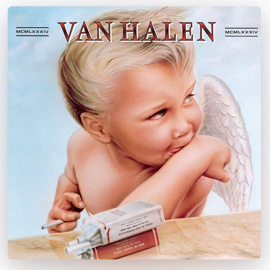 のインスタグラム：「Preshow jamz. See you in a few Jersey. 🤙 @vanhalen #hot4teach」