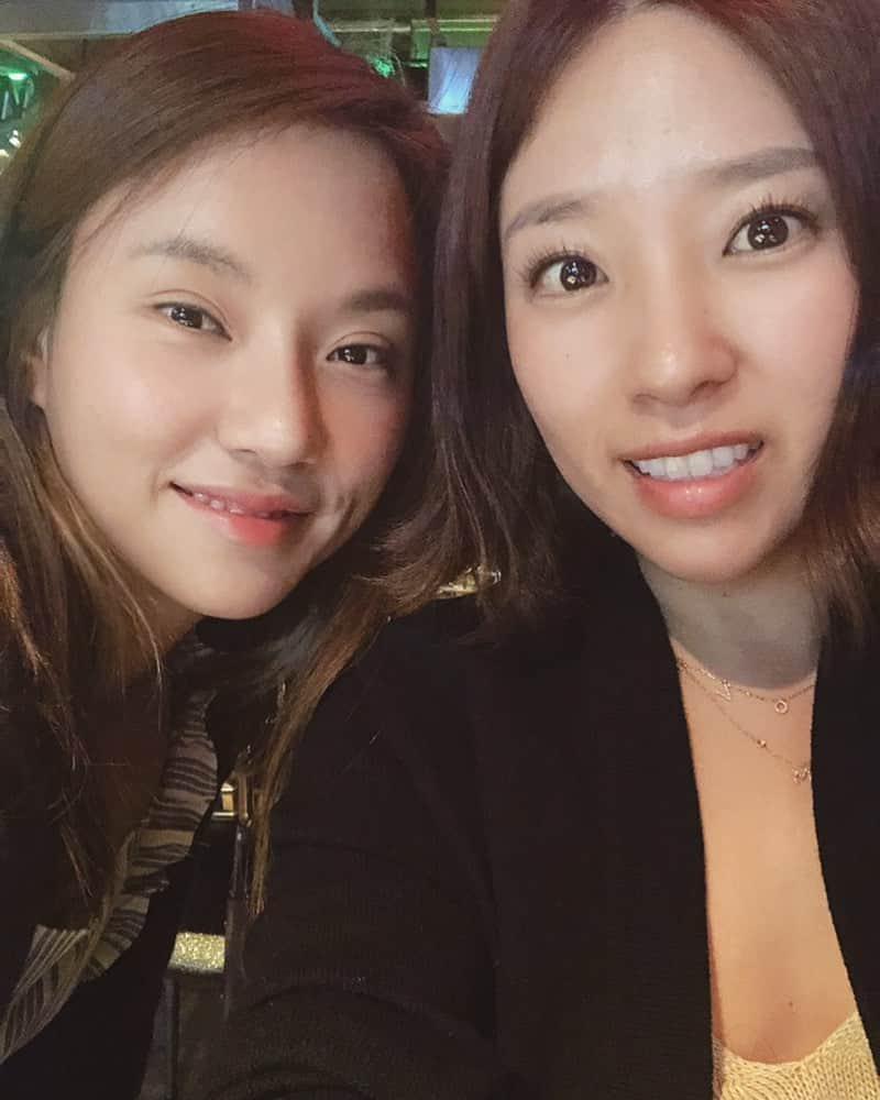 パク・ヒヨンさんのインスタグラム写真 - (パク・ヒヨンInstagram)「@mindykim75 같이 연습해서 즐거웠어^^ We had practice together in LA 금방또보자 천천히 하나씩 하구 있어^^ #이쁜동생 #lpga #offweek」7月14日 3時41分 - heeyounglpga