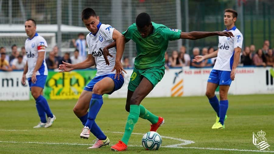 レアル・ソシエダさんのインスタグラム写真 - (レアル・ソシエダInstagram)「🔚 Amaiera / Final: @lagunonakft 0-5 #RealSociedad • 💙⚪️ #AurreraReala」7月14日 3時51分 - realsociedad