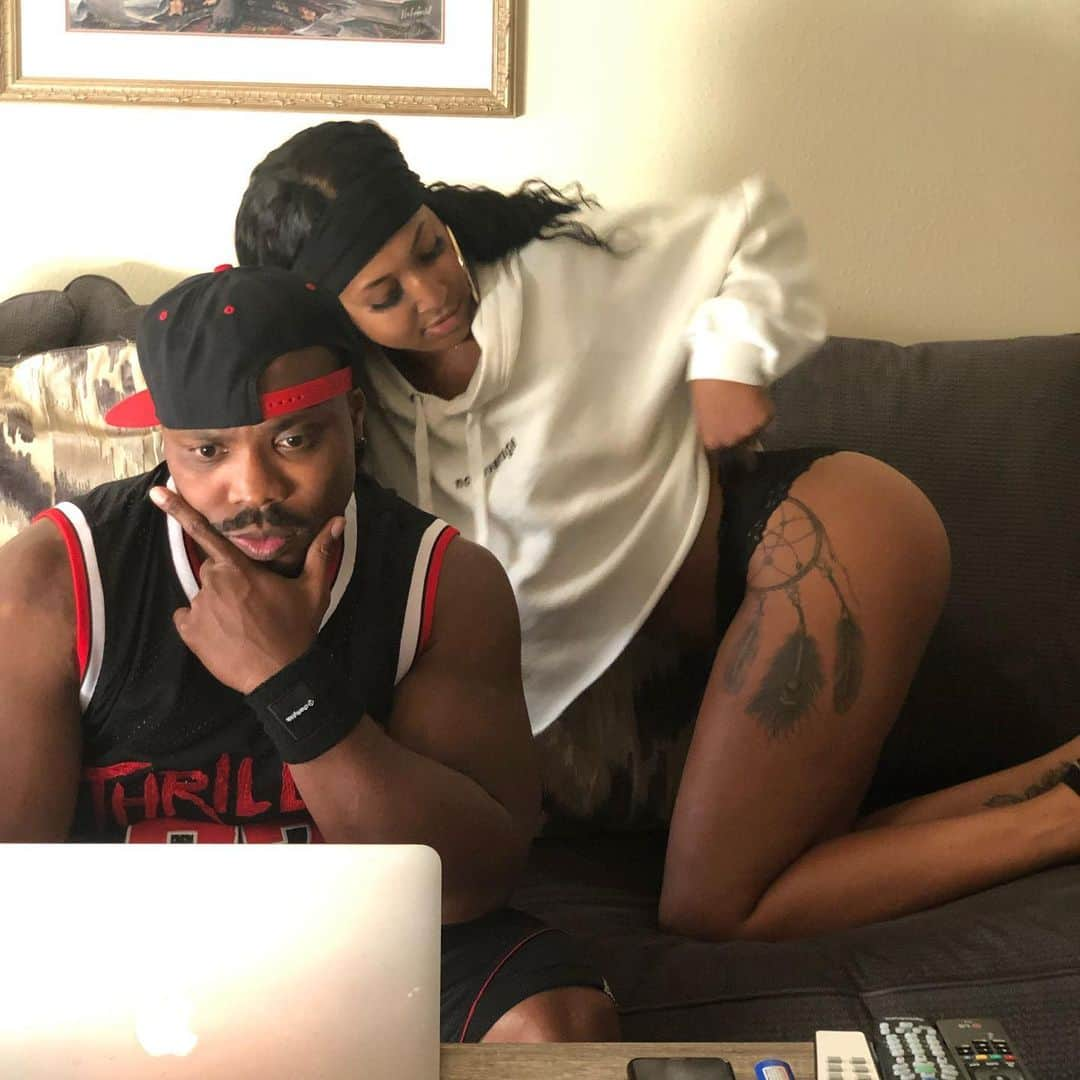 ページ・ケネディさんのインスタグラム写真 - (ページ・ケネディInstagram)「Caption this thread 🧵 #NBAtradesGotMeLikeWhatGirlfriend #Cheeky #StraightBarslll @nesha_illesse」7月14日 3時48分 - pagekennedy