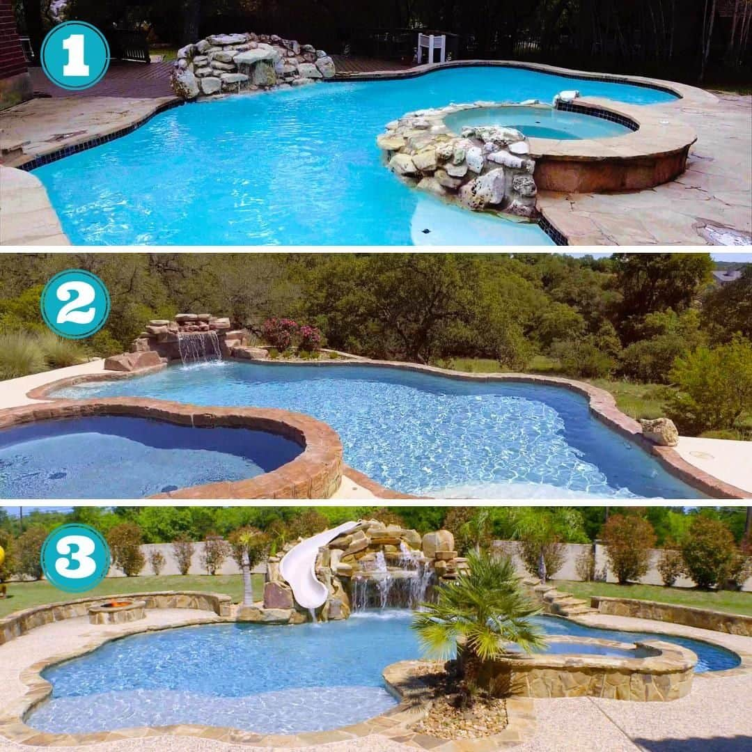 HGTVさんのインスタグラム写真 - (HGTVInstagram)「Three new pools and a new episode of #PoolHunters tonight at 9:30|8:30c. Comment below👇 with your choice: 1, 2, or 3! 💧#HGTVPoolParty」7月14日 4時00分 - hgtv