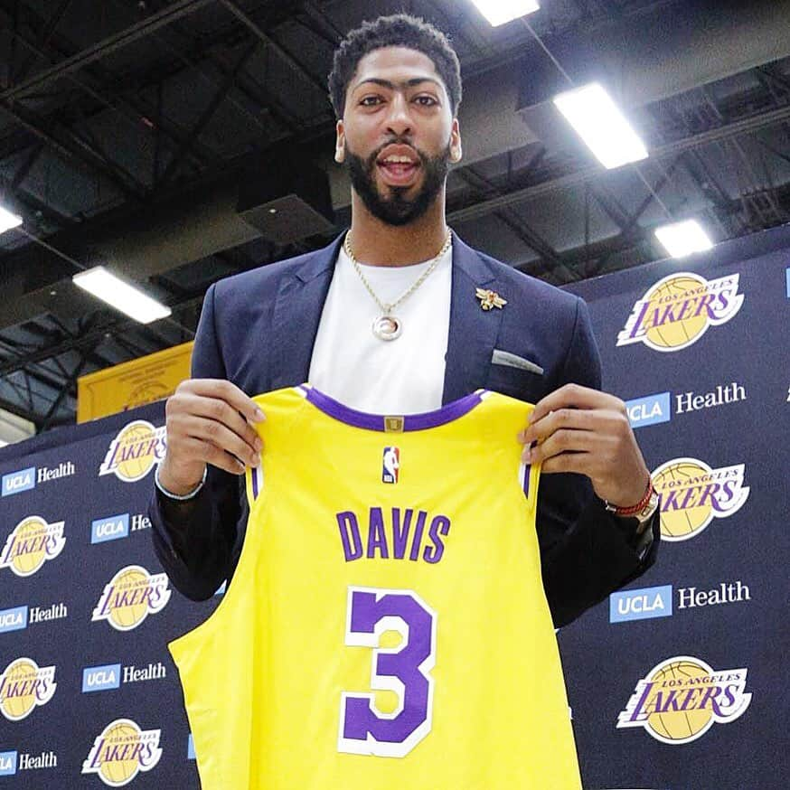 NBAさんのインスタグラム写真 - (NBAInstagram)「New @lakers threads for @antdavis23!」7月14日 4時54分 - nba