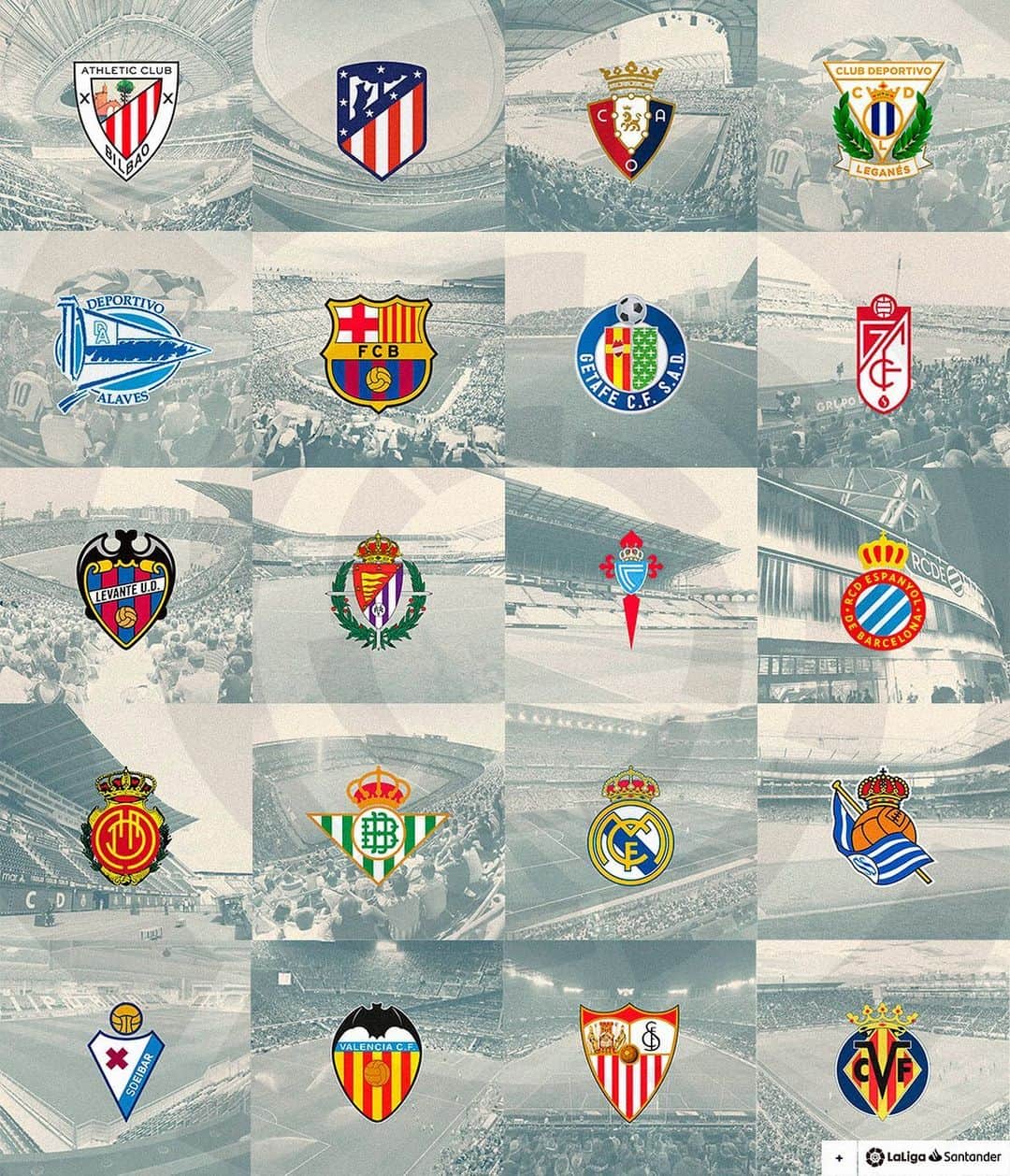 LFPさんのインスタグラム写真 - (LFPInstagram)「The #LaLigaSantander champions 2019/20 will be ___________. 🤔🏆 • #Athletic #Atleti #Osasuna #Leganes #Alaves #Barça #Getafe #Granada #Levante #RealValladolid #Celta #Espanyol #RCDMallorca #RealBetis #RealMadrid #RealSociedad #Eibar #Valencia #SevillaFC #Villarreal #LaLiga」7月14日 6時12分 - laliga