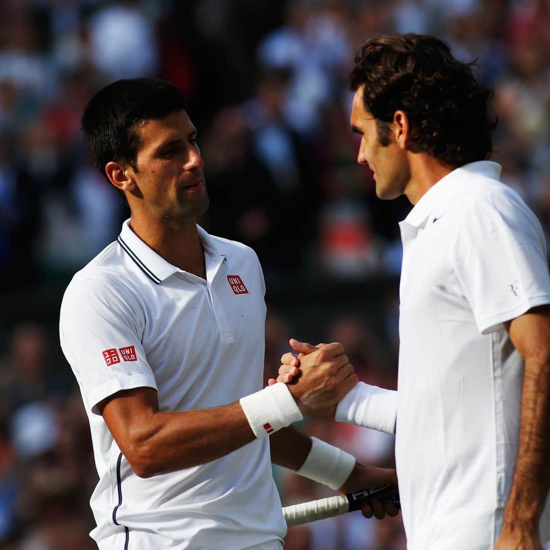 ATP World Tourさんのインスタグラム写真 - (ATP World TourInstagram)「2014 Final: Djokovic  2015 Final: Djokovic 2019 Final: _________.  @djokernole | @rogerfederer | @wimbledon」7月14日 17時24分 - atptour