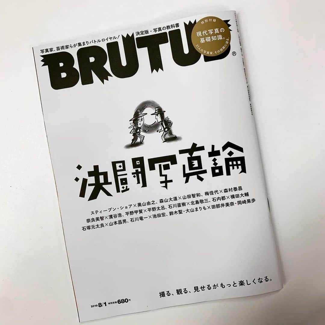 西田善太さんのインスタグラム写真 - (西田善太Instagram)「【決闘写真論★7月16日発売】誰もが写真を撮る時代に、プロの写真家たちが"撮る、観る、見せる"を語りまくるのだ。 #BRUTUS #決闘写真論」7月14日 16時12分 - zentanishida