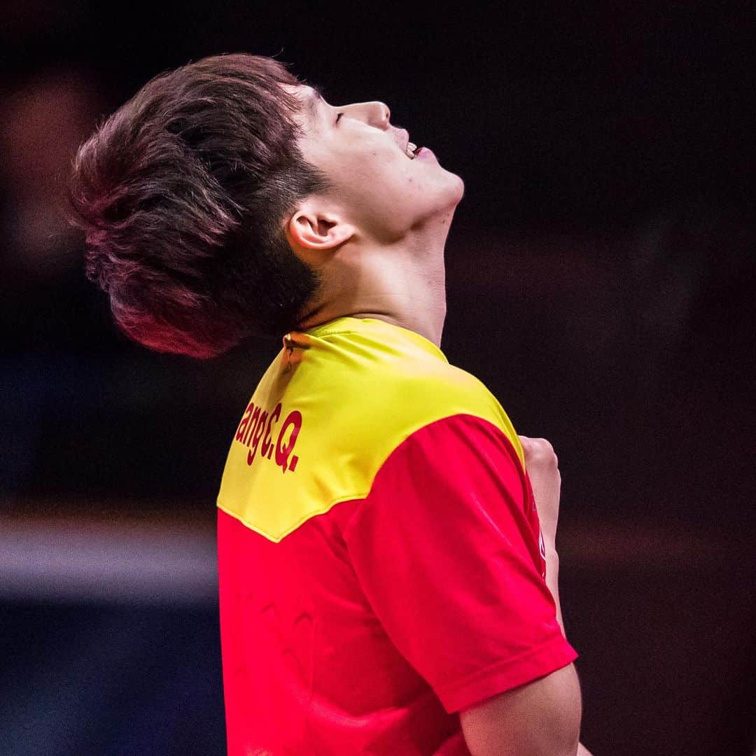 ITTF Worldさんのインスタグラム写真 - (ITTF WorldInstagram)「THIS is how it feels to beat the GOAT.  Wang Chuqin defeats Ma Long for the first time to reach the FINAL of the #ITTFWorldTour #2019AussieOpen」7月14日 16時22分 - wtt
