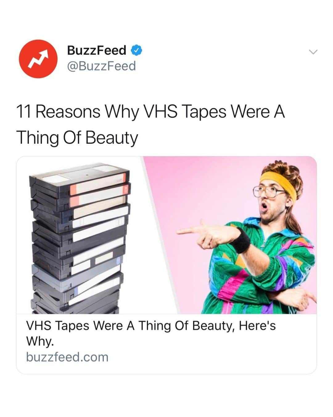 BuzzFeedさんのインスタグラム写真 - (BuzzFeedInstagram)「#7: Renting a video was the ultimate weekend activity. RIP VHS tapes 📺 Link in bio 📹」7月14日 9時00分 - buzzfeed