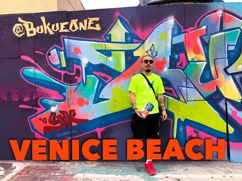 青木康平のインスタグラム：「今日は今回唯一の観光日！！ 朝からgolfしたり、VENICE BEACH行ったり、鴨さんが○○したりと！充実した1日でした！明日日本に帰りまーす✈️#LA#golf#VENICE BEACH#🇺🇸」
