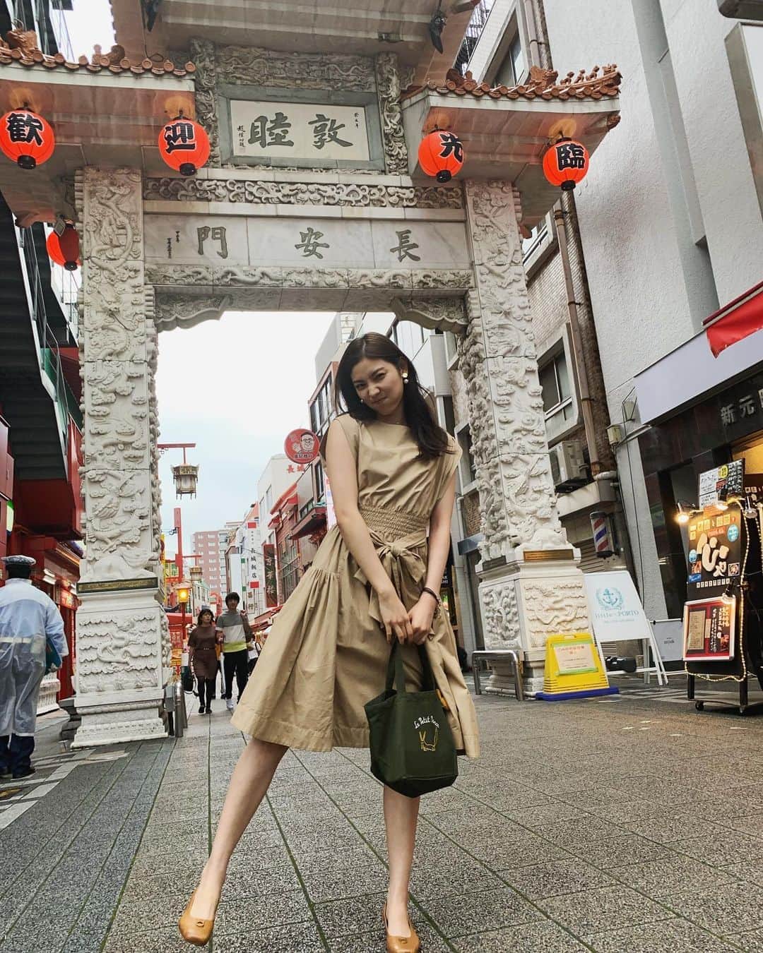 立石晴香さんのインスタグラム写真 - (立石晴香Instagram)「お姉ちゃんと＾＾ in Kobe ☺️💓 #instagood #神戸 #中華街」7月14日 12時32分 - haruka_tateishi