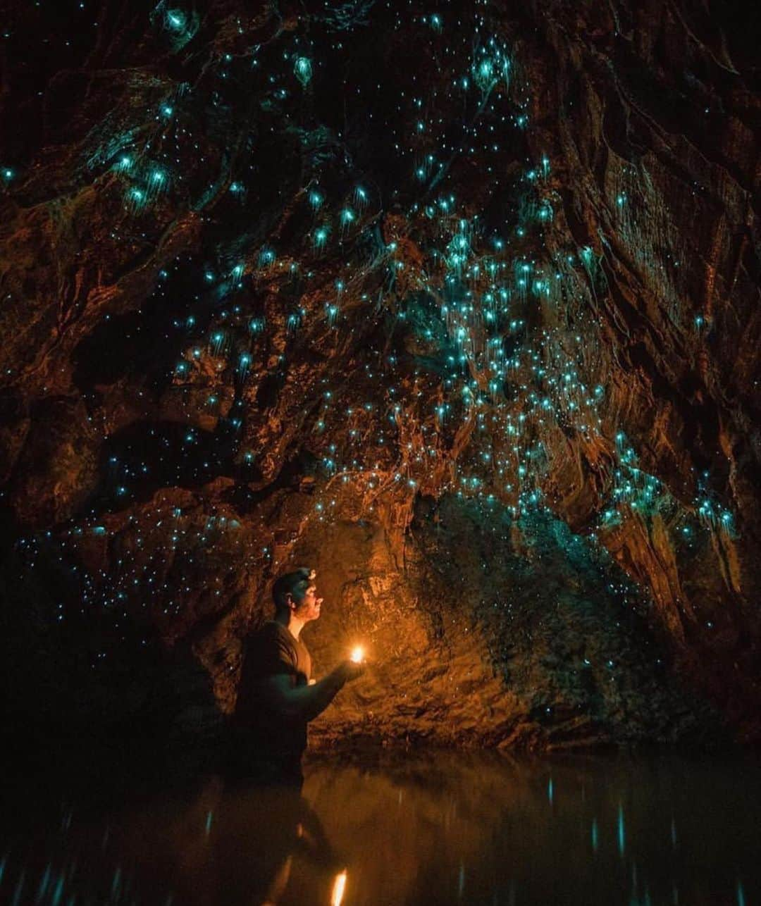 Wonderful Placesさんのインスタグラム写真 - (Wonderful PlacesInstagram)「Waitomo Glowworm Caves - New Zealand ✨❤️❤️❤️✨ . Pictures by ✨✨@shaun_jeffers✨✨ #wonderful_places for a feature ❤️」7月14日 13時29分 - wonderful_places