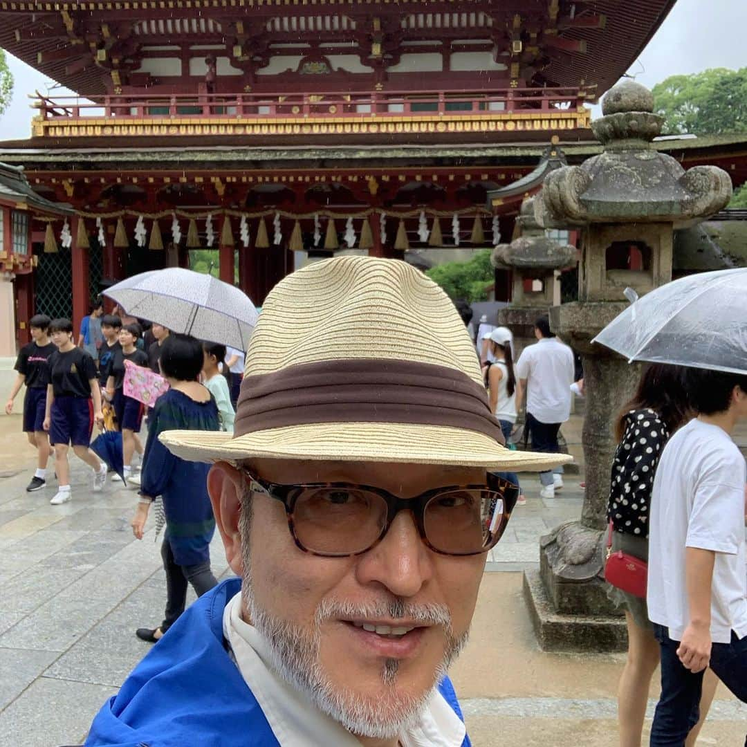 安倍宏行さんのインスタグラム写真 - (安倍宏行Instagram)「#太宰府天満宮 30年ぶりくらい⁉️」7月14日 13時22分 - higeabe