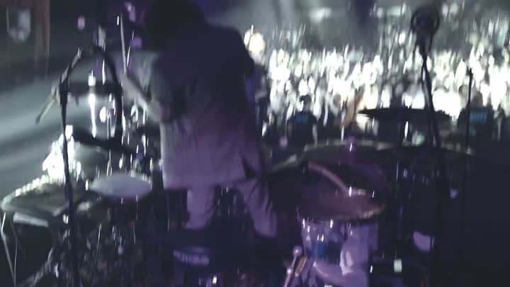 Tatsuya Amanoのインスタグラム：「I am the perfect nightmare💀﻿ ﻿ ﻿ ﻿ ﻿ #Joinalive2019﻿ #sjcdrums﻿ #meinlcymbals﻿ #promarkdrumsticks﻿ #drumcam﻿ #shuremv88﻿」